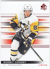 2019-20 SP Authentic Limited Red Sidney Crosby #51 Penguins